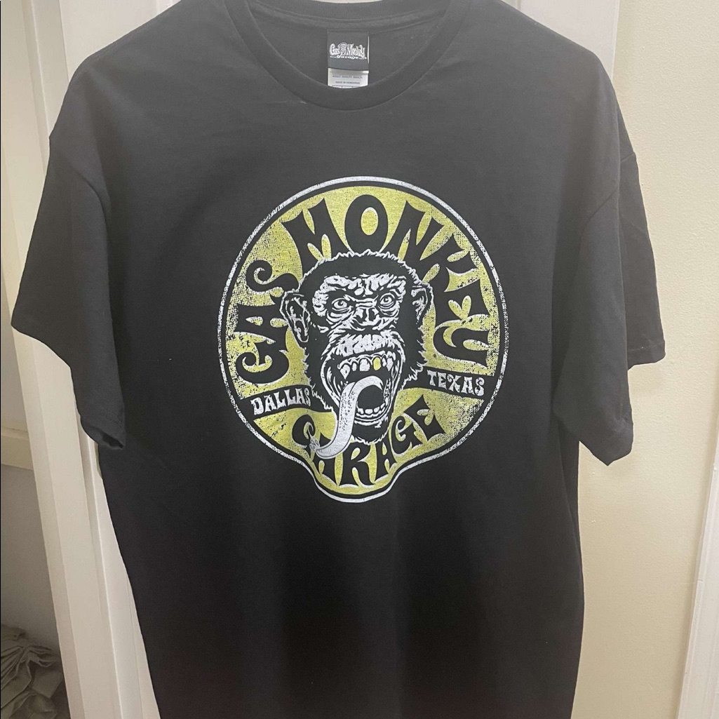 Gas Monkey Garage Dallas Texas Automotive Graphic TShirt Gas Monkey Garage Dallas Texas Automotive Graphic TShirt